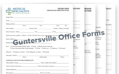 Guntersville Office Patient Forms
