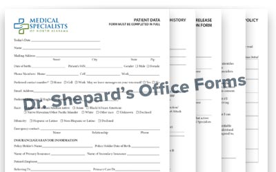 Dr. Shepard Patient Forms