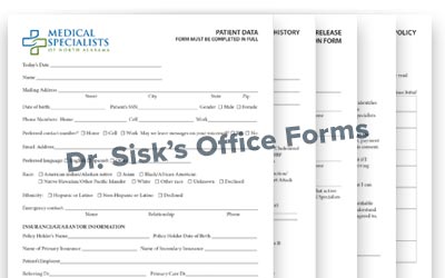 Dr. Sisk Patient Forms